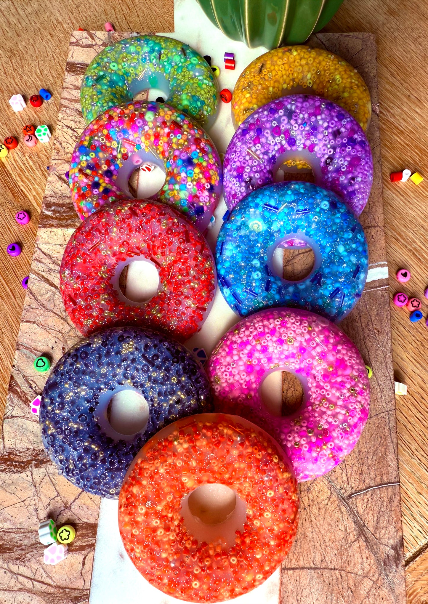 DOUGHNUT Picky Pad | Easter |8 Colours | Latex Free | Neurodiverse Stimming | Nail Skin Hair Picking distraction | Stress | Fidget UK