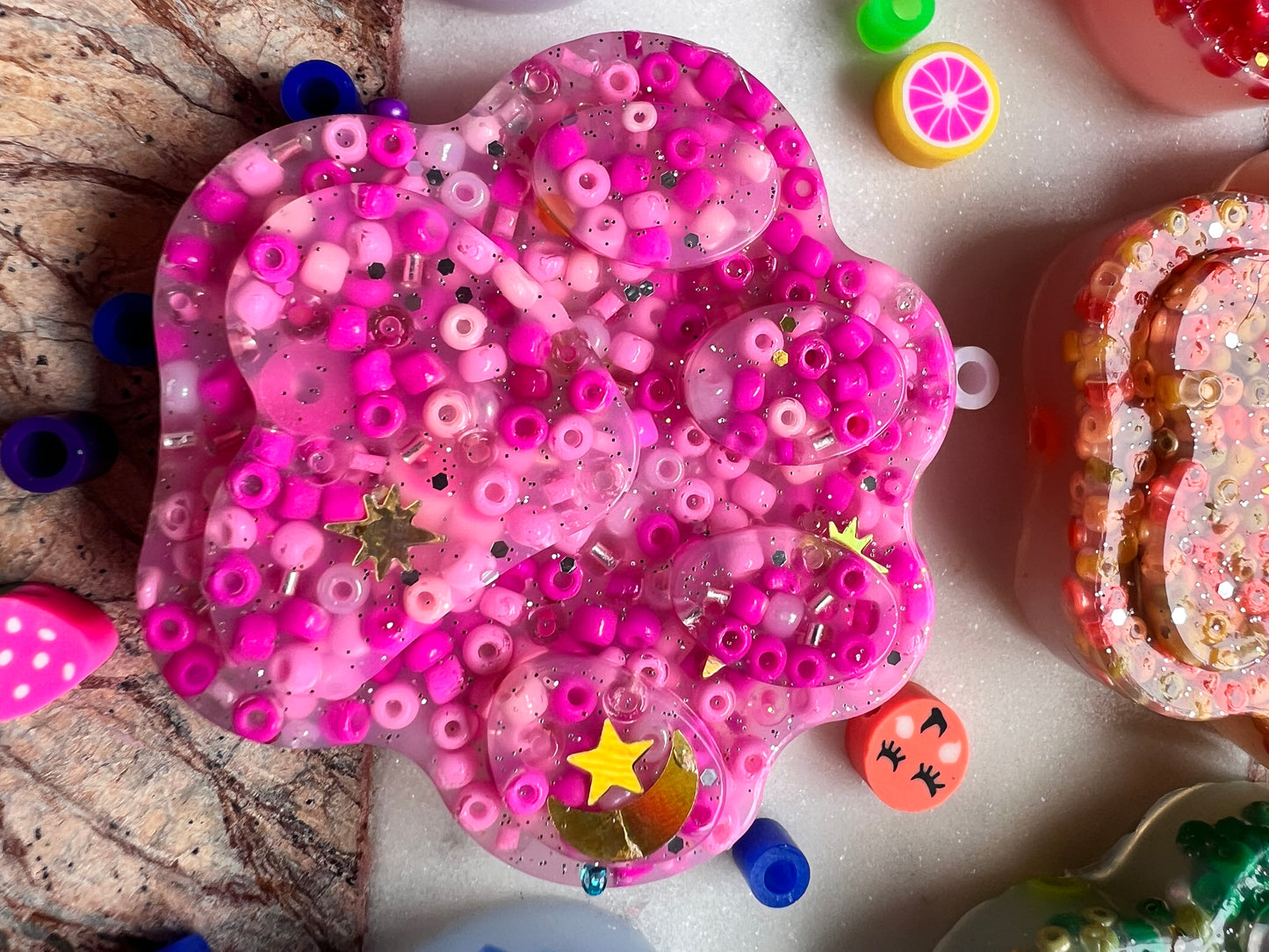 ANIMAL PAW Picky Pad | Easter | 8 Colour Neurodiverse Stimming Distracting Nail Skin Picking Stress Fidget Aid Latex free Made UK