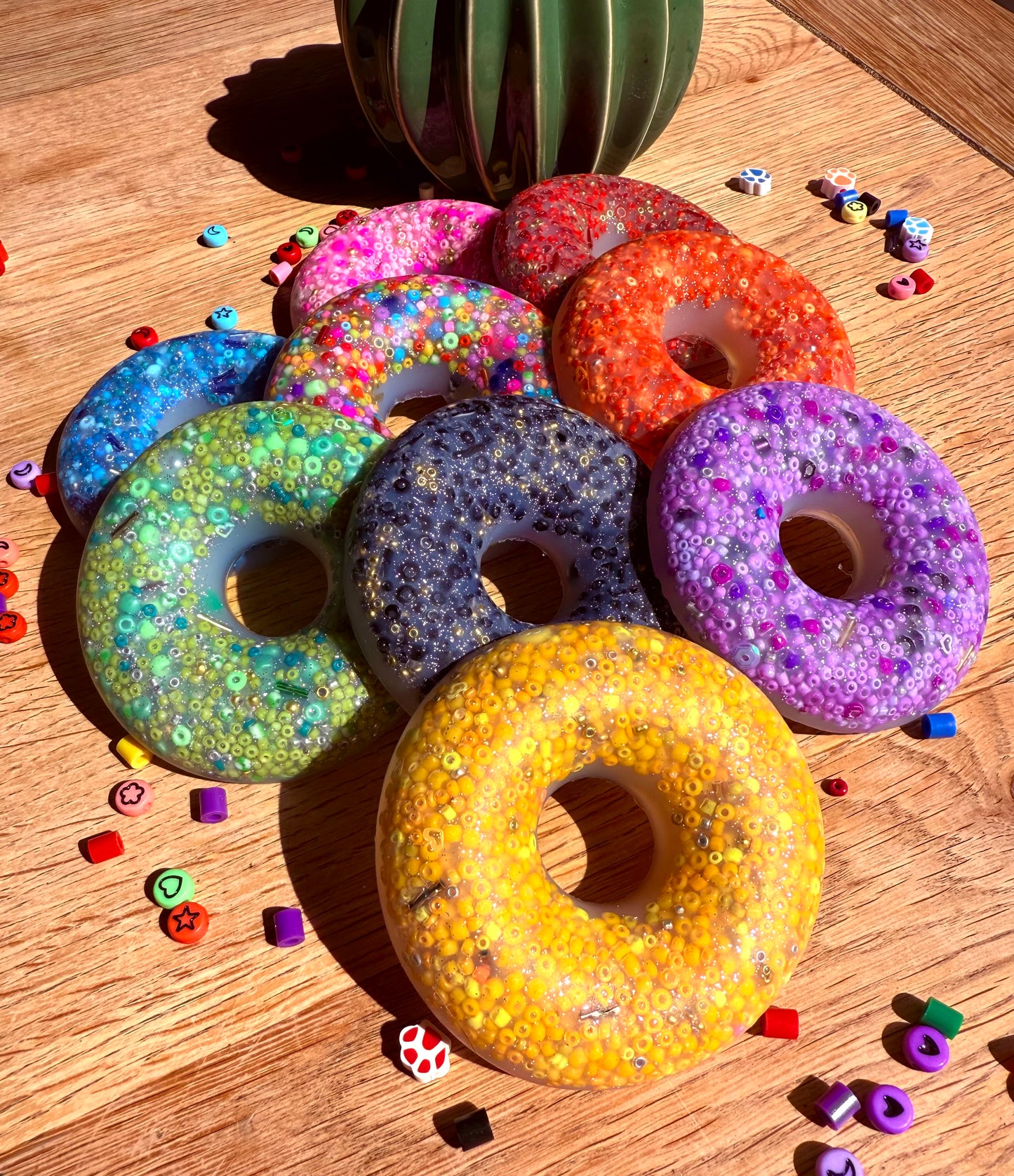 DOUGHNUT Picky Pad | Easter |8 Colours | Latex Free | Neurodiverse Stimming | Nail Skin Hair Picking distraction | Stress | Fidget UK