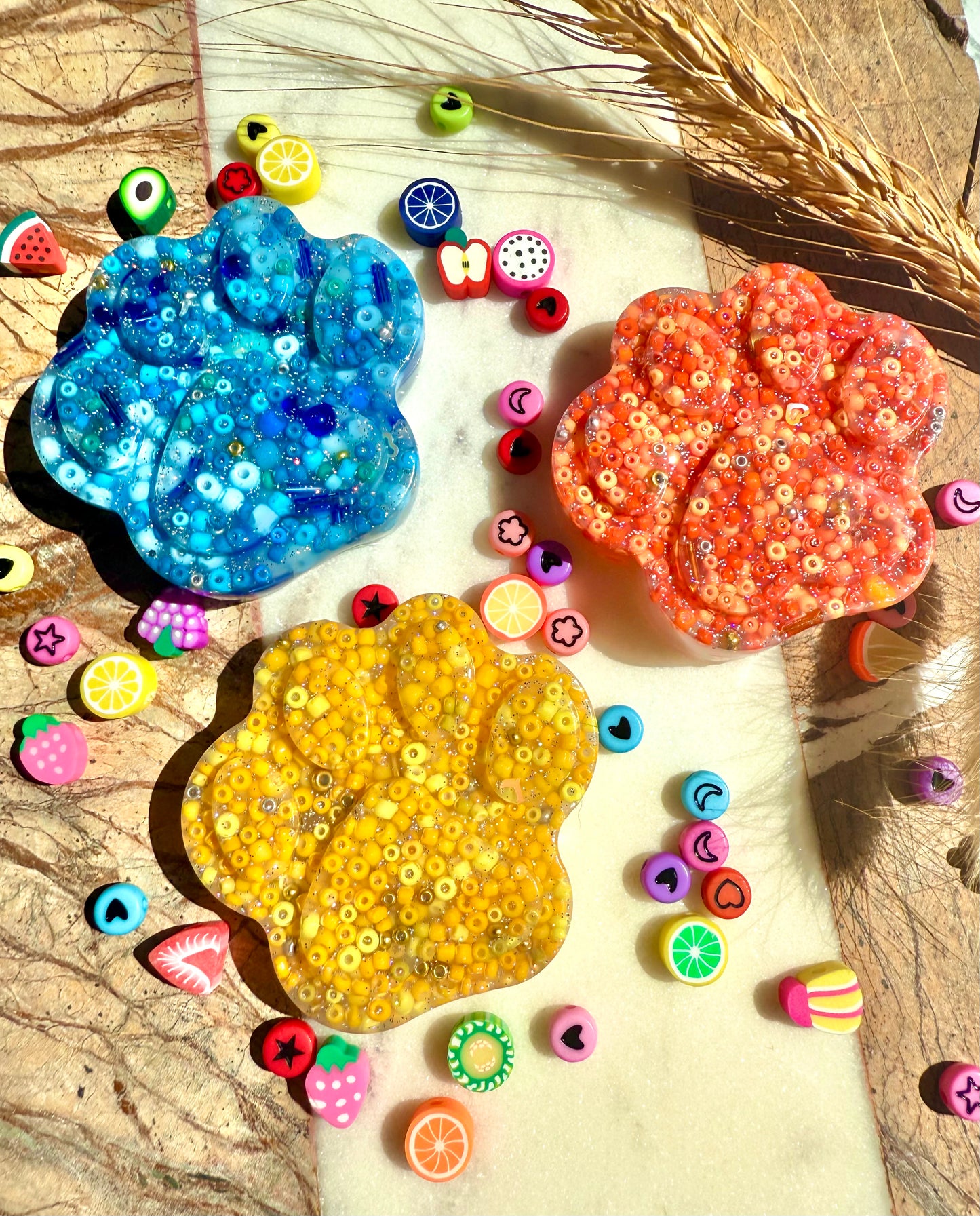 ANIMAL PAW Picky Pad | Easter | 8 Colour Neurodiverse Stimming Distracting Nail Skin Picking Stress Fidget Aid Latex free Made UK