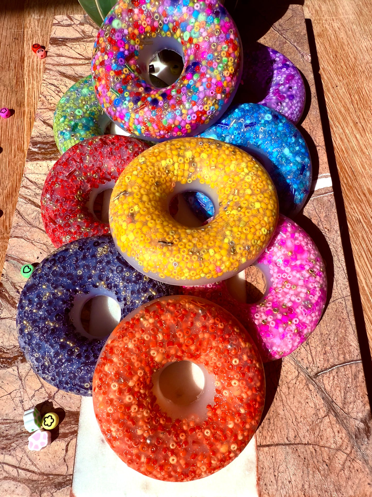 DOUGHNUT Picky Pad | Easter |8 Colours | Latex Free | Neurodiverse Stimming | Nail Skin Hair Picking distraction | Stress | Fidget UK
