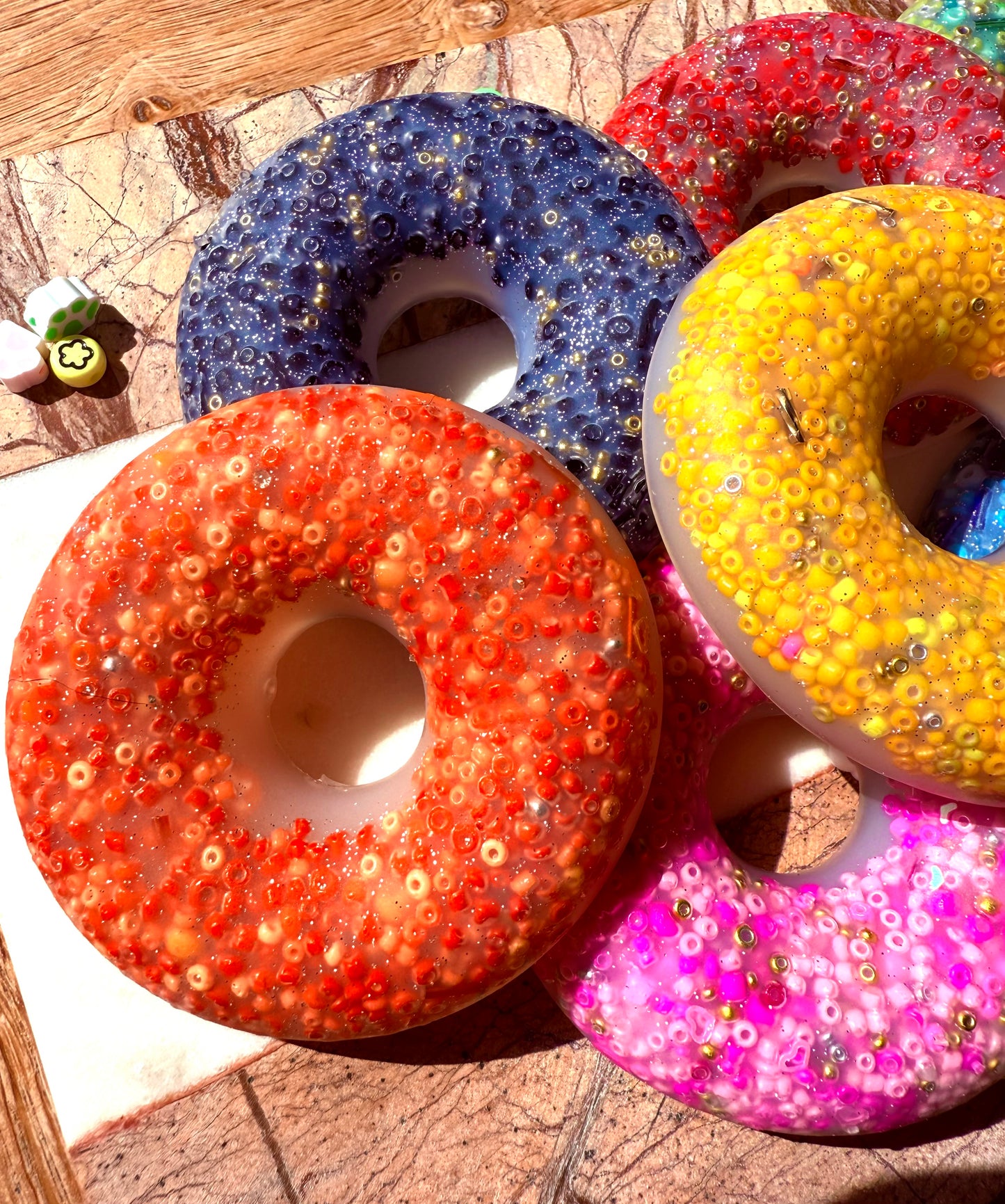 DOUGHNUT Picky Pad | Easter |8 Colours | Latex Free | Neurodiverse Stimming | Nail Skin Hair Picking distraction | Stress | Fidget UK