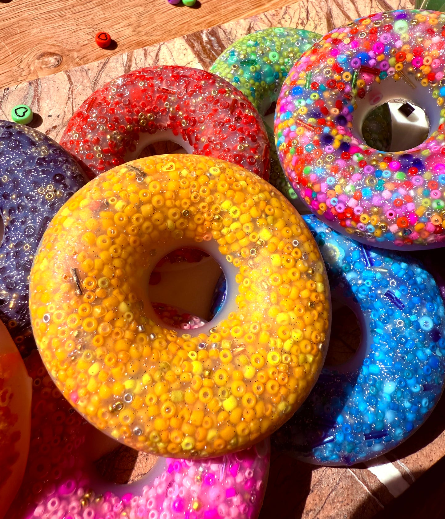 DOUGHNUT Picky Pad | Easter |8 Colours | Latex Free | Neurodiverse Stimming | Nail Skin Hair Picking distraction | Stress | Fidget UK