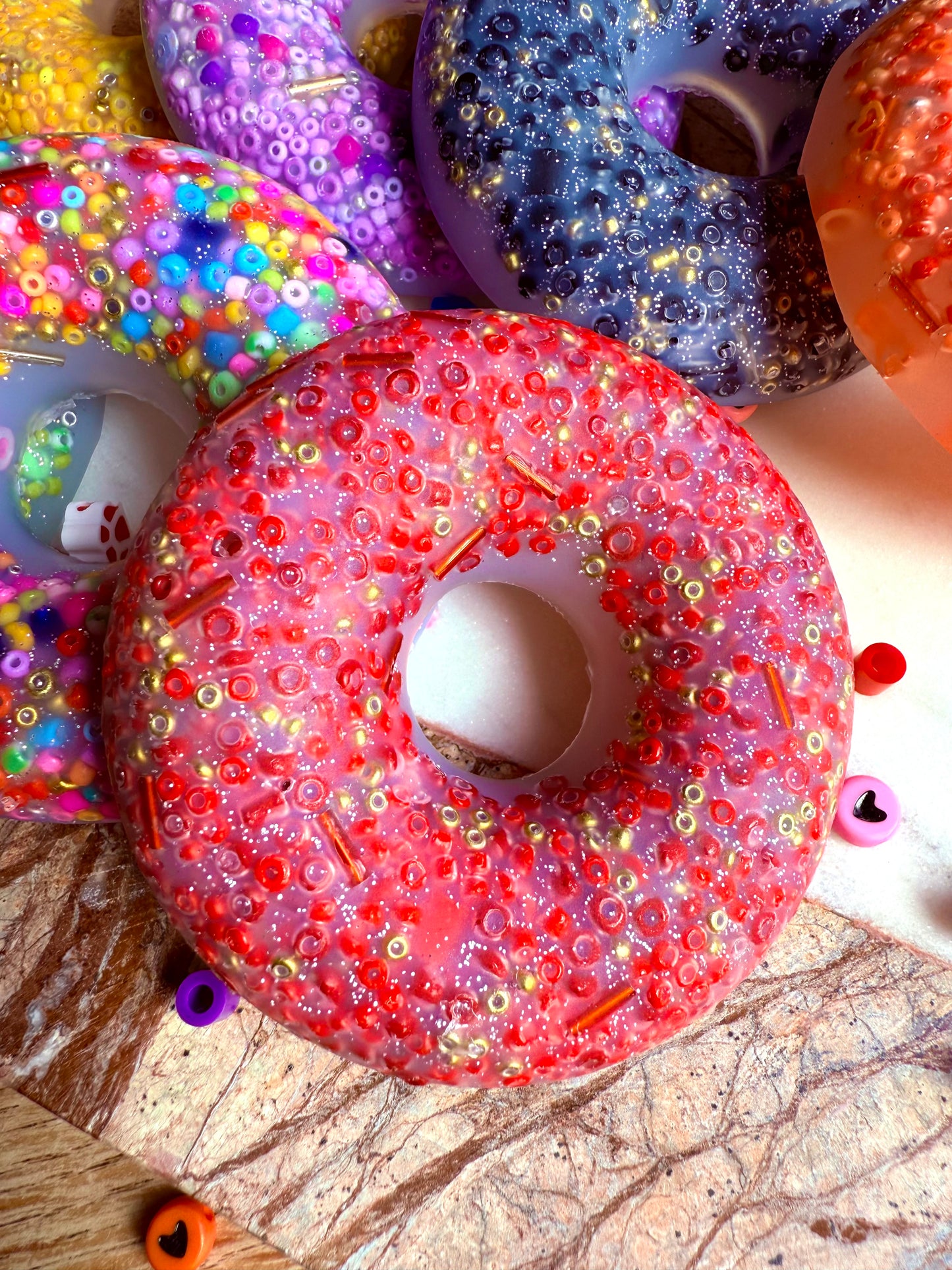 DOUGHNUT Picky Pad | Easter |8 Colours | Latex Free | Neurodiverse Stimming | Nail Skin Hair Picking distraction | Stress | Fidget UK