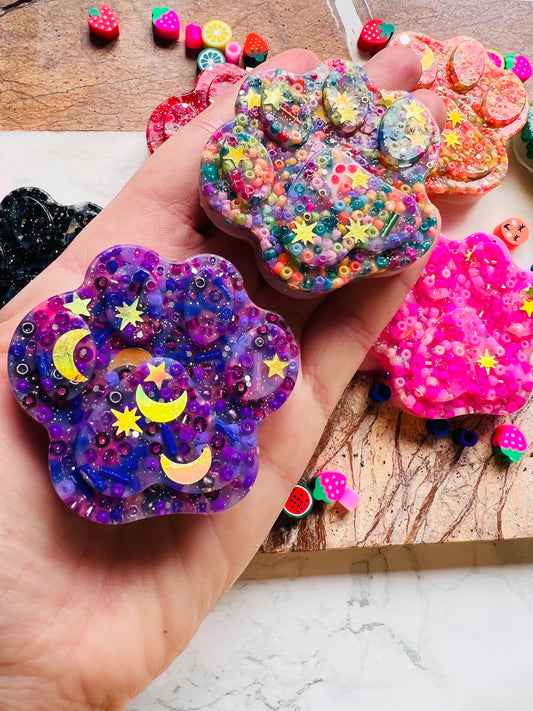 ANIMAL PAW Picky Pad | Easter | 8 Colour Neurodiverse Stimming Distracting Nail Skin Picking Stress Fidget Aid Latex free Made UK