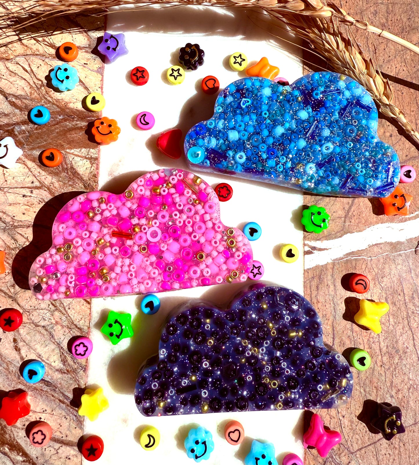 CLOUD Picky Pad (7x3.8cm)| Easter | 8 Colour Neurodiverse Stimming | Latex Free |Nail Skin Hair Picking distraction | Stress | Fidget UK