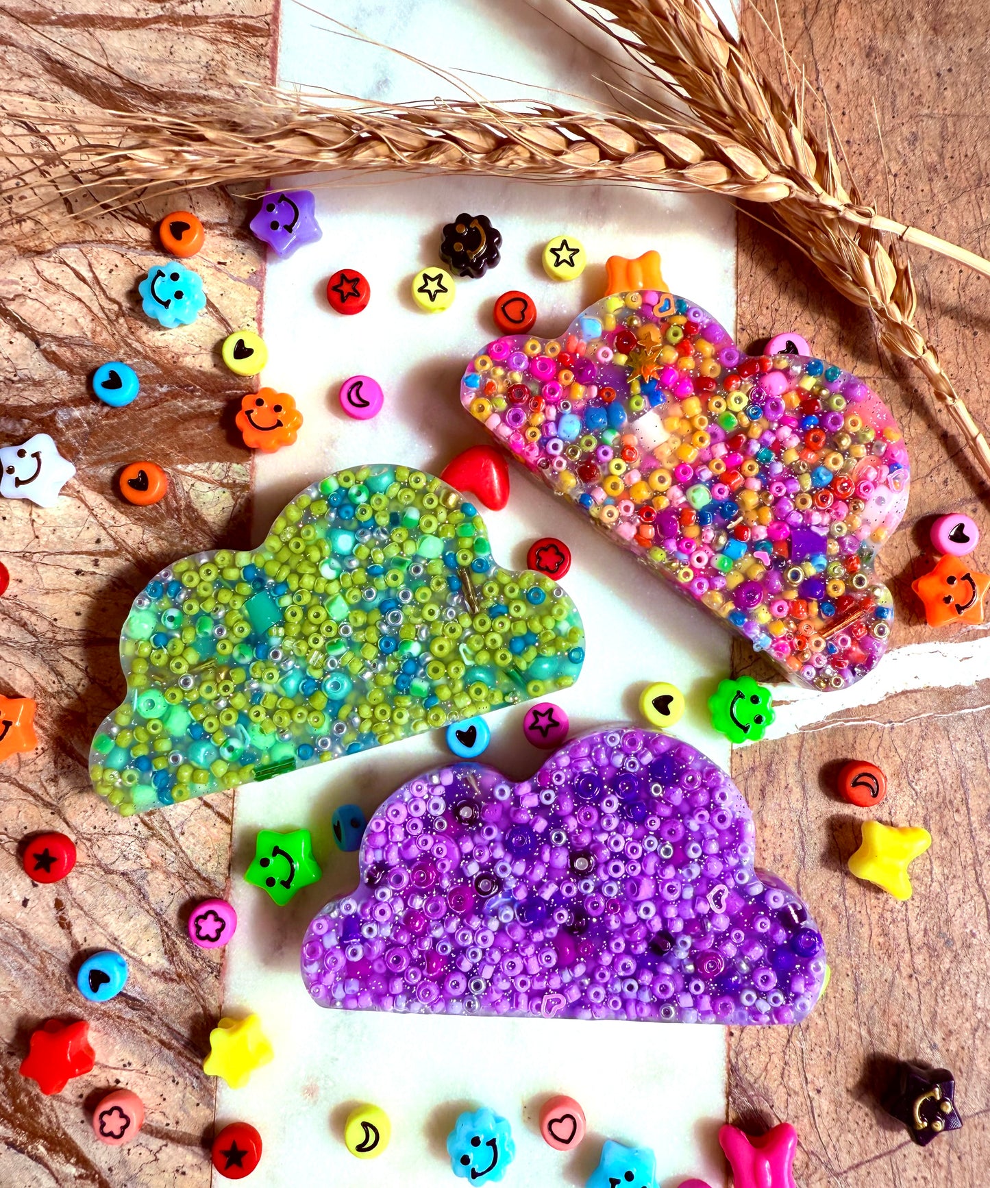 CLOUD Picky Pad (7x3.8cm)| Easter | 8 Colour Neurodiverse Stimming | Latex Free |Nail Skin Hair Picking distraction | Stress | Fidget UK
