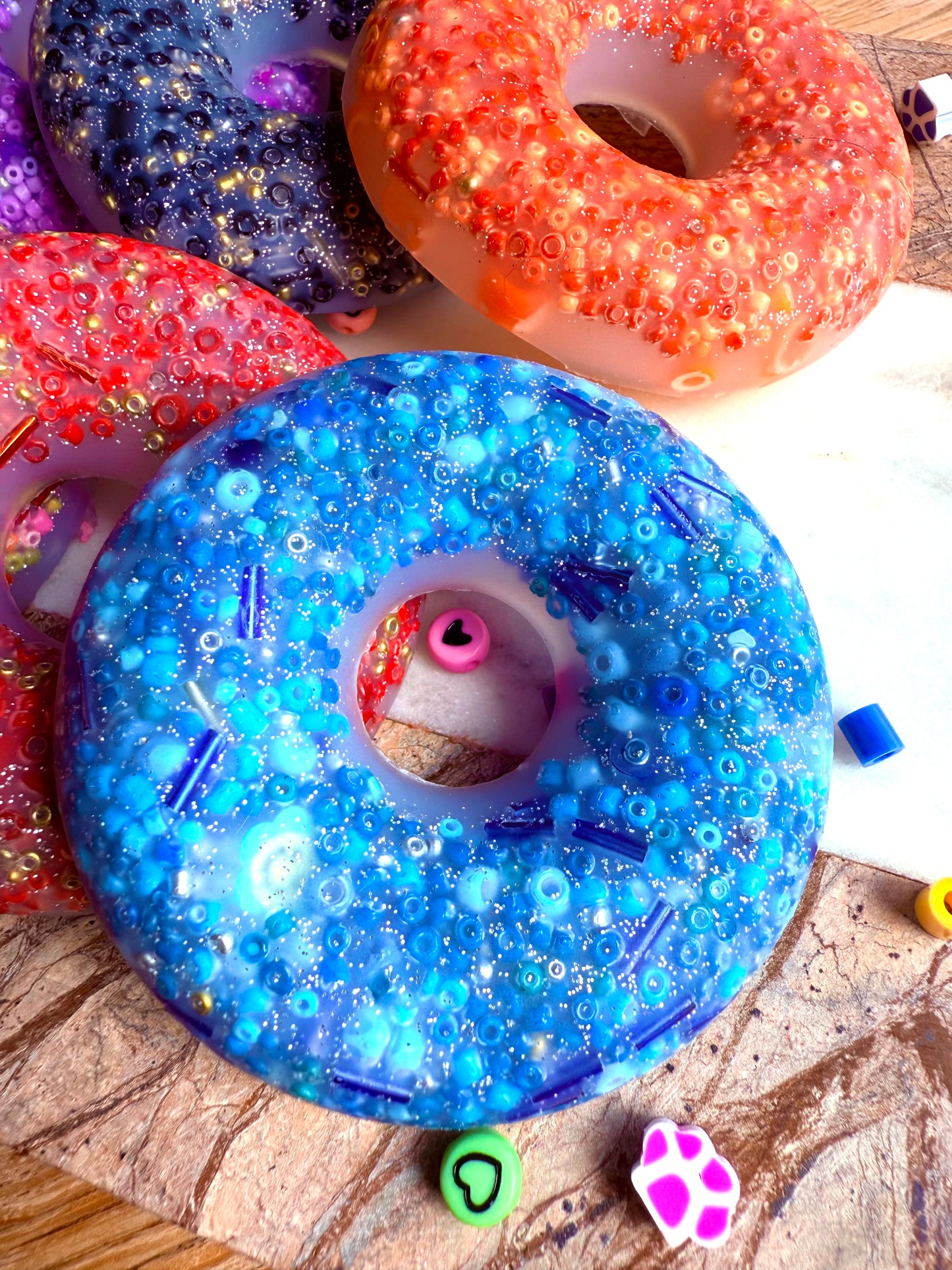 DOUGHNUT Picky Pad | Easter |8 Colours | Latex Free | Neurodiverse Stimming | Nail Skin Hair Picking distraction | Stress | Fidget UK