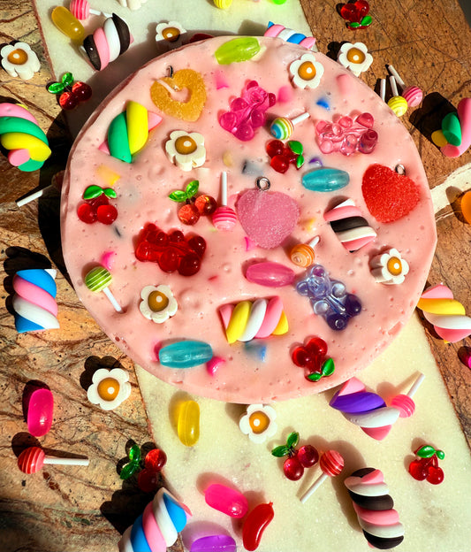 REMELTABLE 'PICK N MIX' picky pad | Reusable | Easter | Circle (10cm)| Latex Free| Neurodiverse Distracting Nail Skin Picking Stress