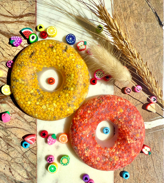 DOUGHNUT Picky Pad | Easter |8 Colours | Latex Free | Neurodiverse Stimming | Nail Skin Hair Picking distraction | Stress | Fidget UK
