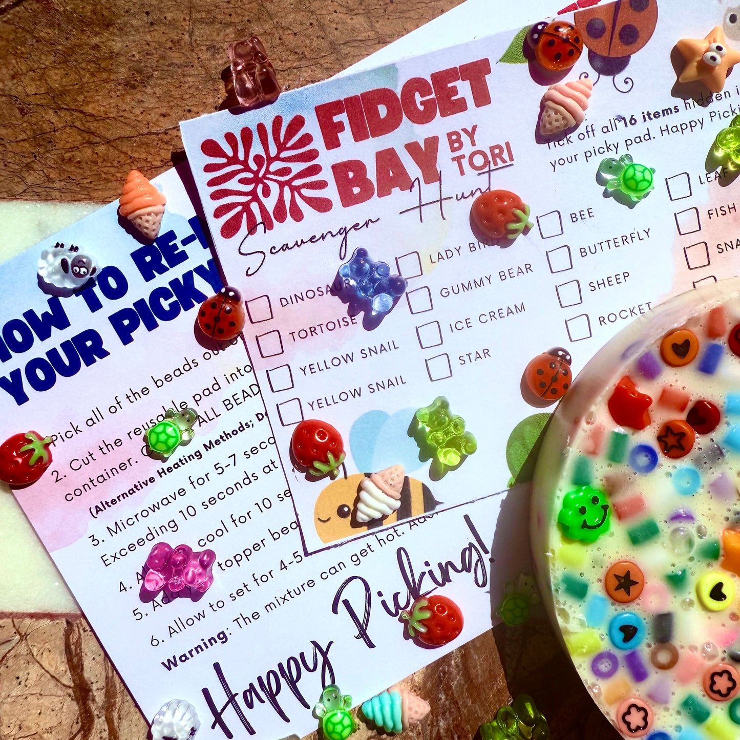 Remeltable and Reusable Picky Pad