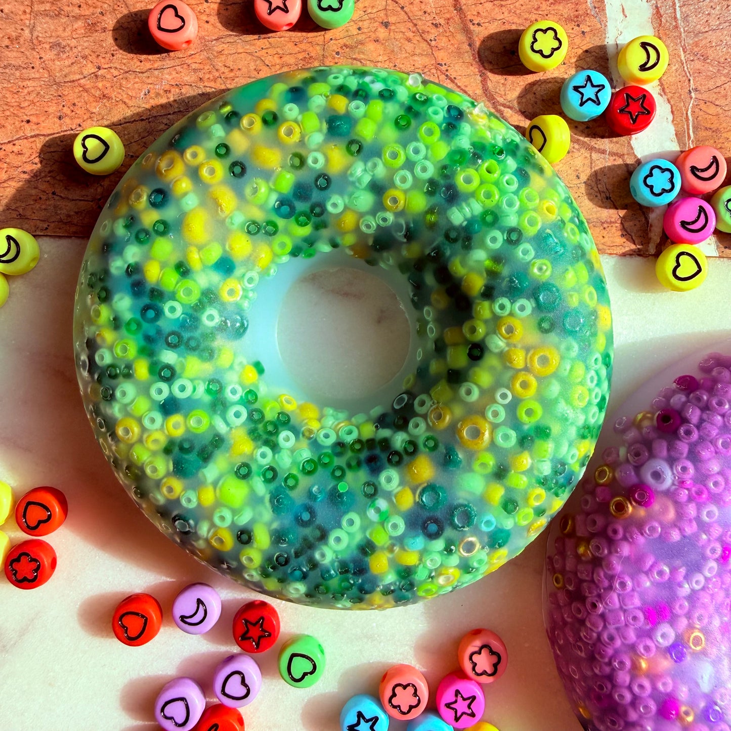 Doughnut Picky Pad – Handmade Sensory Fidget Toy